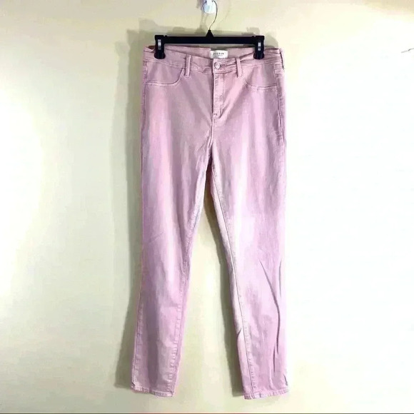 PACSUN Baby Pink Stretch Jegging Skinny Jeans Size 30L - Picture 2 of 6